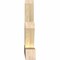Ekena Millwork Saratoga Rough Sawn Timber Gable Bracket, Douglas Fir, 60"W x 25"H x 4"D x 4"F, 10/12 Pitch GBW060X25X0404SAR00RDF - alternate 2